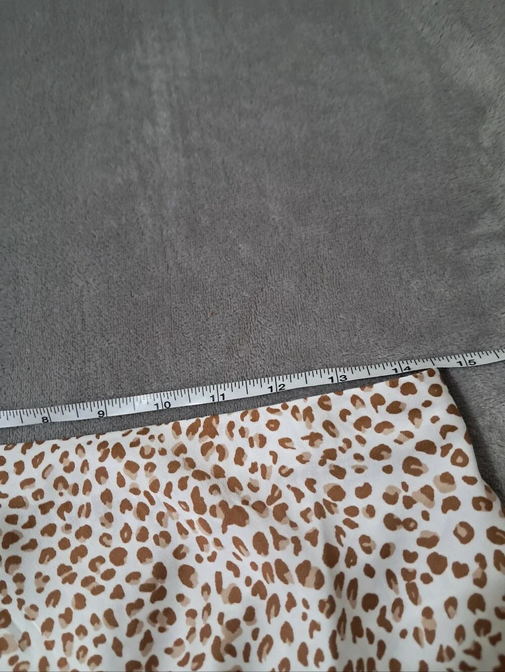 J. Crew Factory A-line Printed Bias Slip Midi Skirt Leopard Spots Sz. M